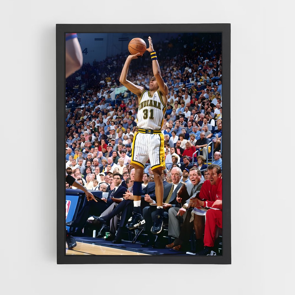 Poster Le Tir de la Victoire – affiche Basketball (vue 2)